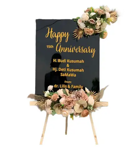 Papan Bunga Akrilik Kikim Timur