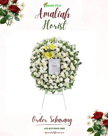 Krans Bunga Duka Kikim Timur